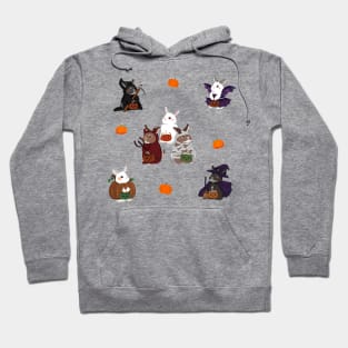 seven Halloween Rabbit Ghost _ Bunniesmee Special halloween edition Hoodie